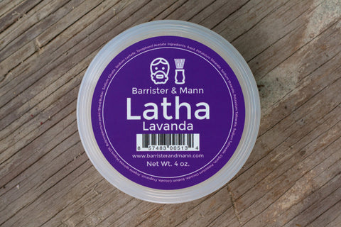 Barrister & Mann Latha Shaving Soap, Lavanda