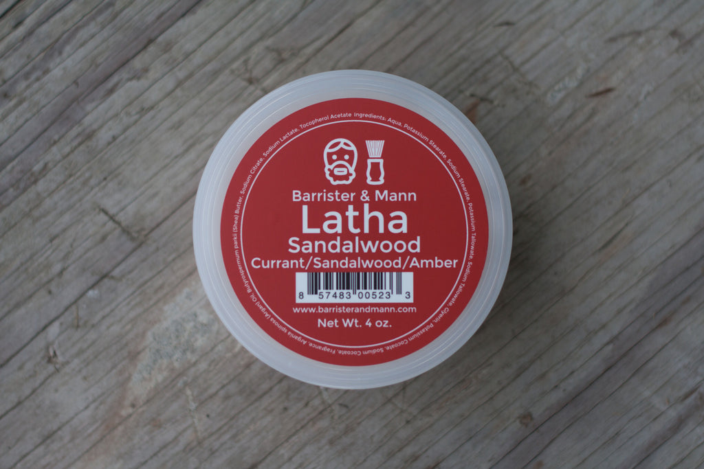 Barrister & Mann Latha Sandalwood Shaving Soap