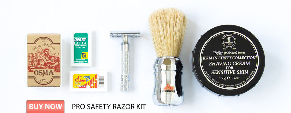 Pro Safety Razor Kit Landscape