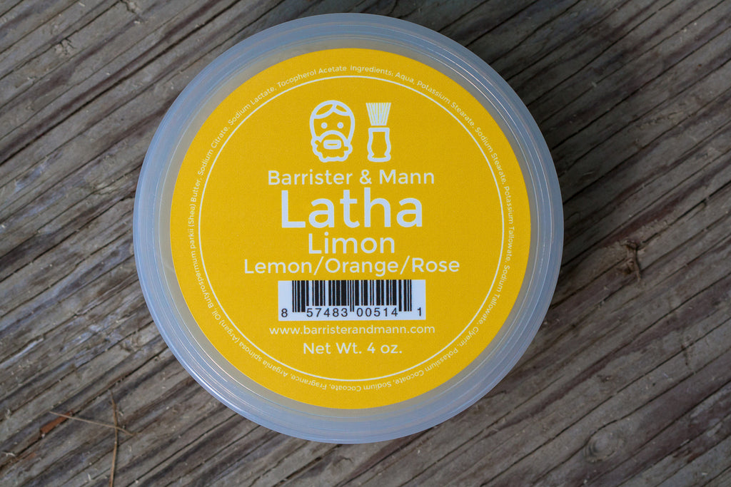 Barrister & Mann Latha Limon Shaving Soap
