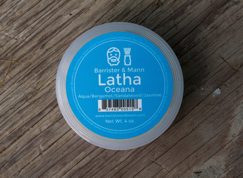 Barrister & Mann Latha Shaving Soap, Oceana