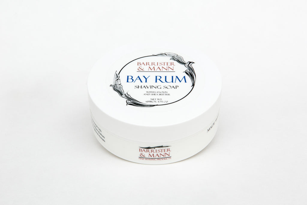 Barrister & Mann Bay Rum Tallow Shaving Soap