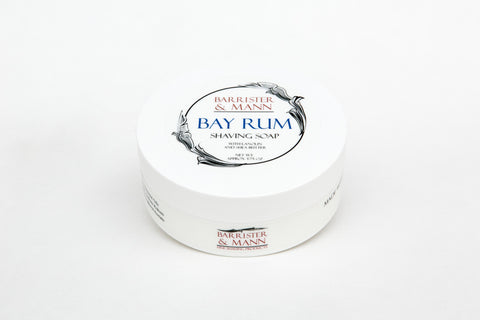 Barrister & Mann Tallow Shaving Soap, Bay Rum