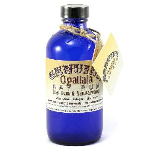 Genuine Ogallala Bay Rum & Sandalwood Aftershave, 4oz
