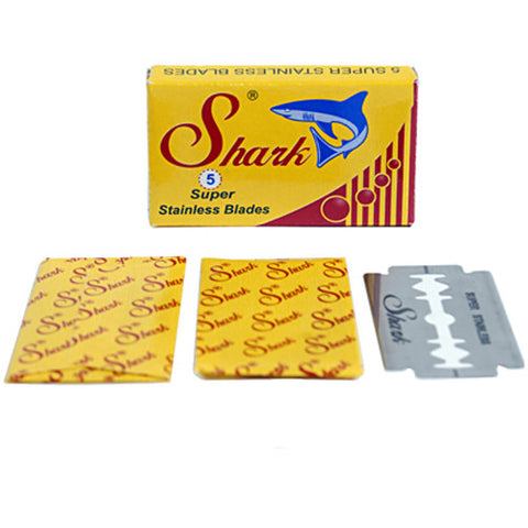 Shark Super Stainless Razor Blades, 5 Blades
